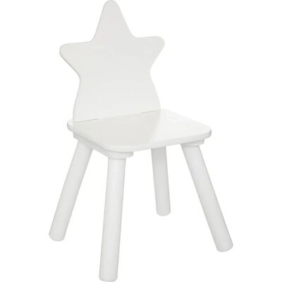 Atmosphera Weißes Kinder-Stuhl - Stabil, Elegant & Verstellbar Atmosphera Weißes Kinder-Stuhl - Stabil, Elegant & Verstellbar