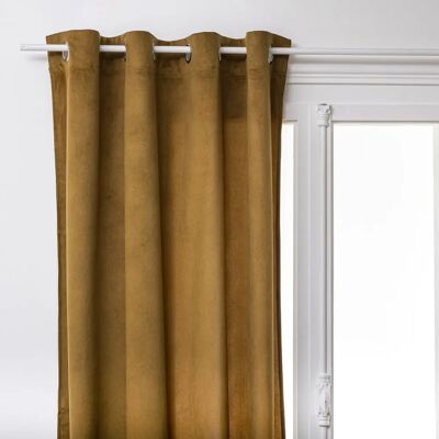 Rideau Atmosphera 146202D Élégant - 140x260cm - Velours polyester - Publicité Rideau Atmosphera 146202D Élégant - 140x260cm - Velours polyester - Publicité