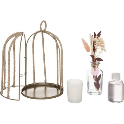 Atmosphera 187639A Bougie en Cire - Coffret Cadeau - Publicité Atmosphera 187639A Bougie en Cire - Coffret Cadeau - Publicité