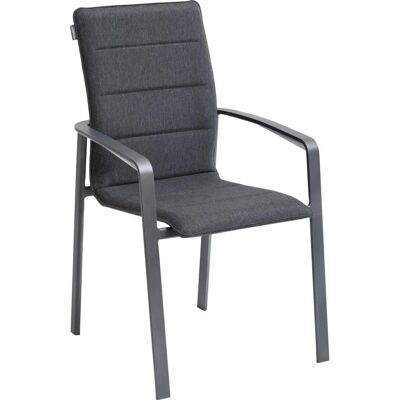 Silla apilable de jardín Hespéride - Diseño moderno de aluminio Silla apilable de jardín Hespéride - Diseño moderno de aluminio