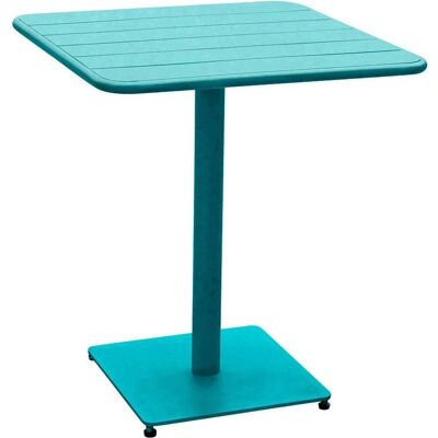 Hespéride Phuket Stahl Gartentisch - Blau Ente, 2 Sitze Hespéride Phuket Stahl Gartentisch - Blau Ente, 2 Sitze