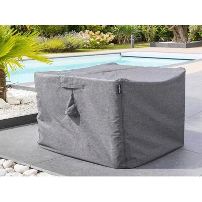 Hespéride Housse grise pour table rectangulaire - Protection mobilier extérieur - Publicité Hespéride Housse grise pour table rectangulaire - Protection mobilier extérieur - Publicité