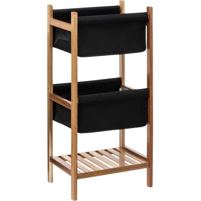 Northix Étagère de salle de bain en Acacia - 3 étagères - Rangement élégant - Publicité Northix Étagère de salle de bain en Acacia - 3 étagères - Rangement élégant - Publicité
