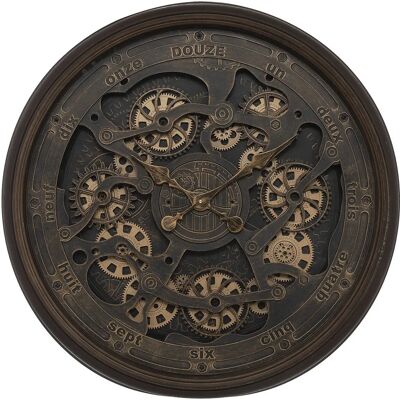 Atmosphera Alban Vintage Wall Clock - 76cm Diameter Atmosphera Alban Vintage Wall Clock - 76cm Diameter