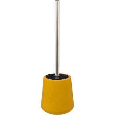 FIVE Ceramic Toilet Brush - Yellow Mustard - Toilet Brush in Ceramic - Bathroom Accessory FIVE Ceramic Toilet Brush - Yellow Mustard - Toilet Brush in Ceramic - Bathroom Accessory