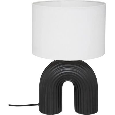 Atmosphera Schwarze Eidel Tischlampe - Modernes Dekor Atmosphera Schwarze Eidel Tischlampe - Modernes Dekor