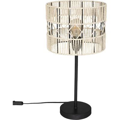 Atmosphera Modèle 190678 Lampe de Table Noire - Publicité Atmosphera Modèle 190678 Lampe de Table Noire - Publicité