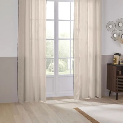 Atmosphera 194314D Rideau - Beige - 130x260 cm - Rideau/Draperie - Publicité Atmosphera 194314D Rideau - Beige - 130x260 cm - Rideau/Draperie - Publicité