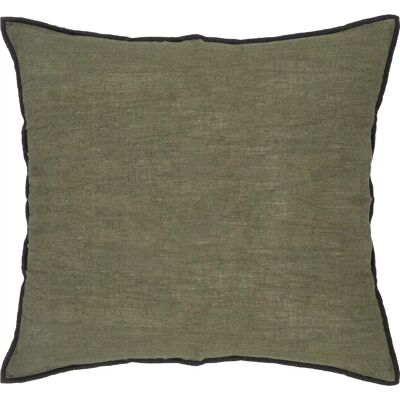 Coussin décoratif Atmosphera 194315H - Carré lin et coton - 45x45 cm - Publicité Coussin décoratif Atmosphera 194315H - Carré lin et coton - 45x45 cm - Publicité