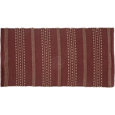 Tapis Atmosphera 194342N coton et jute - 70x140 cm - Publicité Tapis Atmosphera 194342N coton et jute - 70x140 cm - Publicité