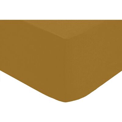 Drap-housse Atmosphera - Percale de coton - Marron - 90x190cm - Lit simple - Publicité Drap-housse Atmosphera - Percale de coton - Marron - 90x190cm - Lit simple - Publicité