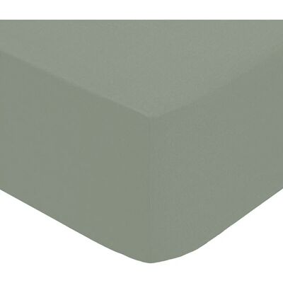 Drap-housse Atmosphera - Percale de coton, Vert, 90x190 cm - Lit simple - Publicité Drap-housse Atmosphera - Percale de coton, Vert, 90x190 cm - Lit simple - Publicité