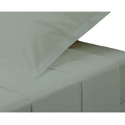 Atmosphera 194361K Drap plat - Percale de coton, Vert, Lit double 240x290cm - Publicité Atmosphera 194361K Drap plat - Percale de coton, Vert, Lit double 240x290cm - Publicité