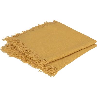 Atmosphera Modèle 194372R Coton Jaune Moutarde 40x40 - Serviette - Publicité Atmosphera Modèle 194372R Coton Jaune Moutarde 40x40 - Serviette - Publicité