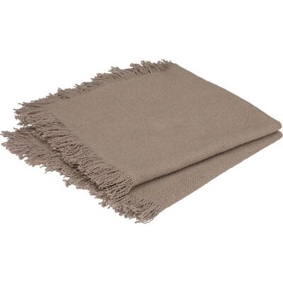 Atmosphera Modell 194372B Graue Baumwolltischserviette - 40x40 cm Atmosphera Modell 194372B Graue Baumwolltischserviette - 40x40 cm