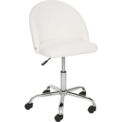Silla de oficina Geos de Atmosphera - Blanco - Confort y soporte Silla de oficina Geos de Atmosphera - Blanco - Confort y soporte