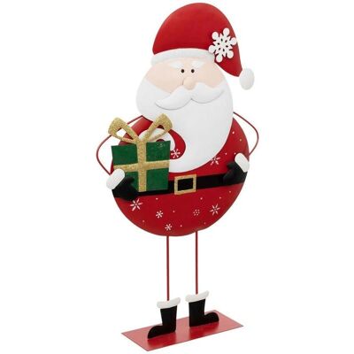 Feeric lights & christmas Papá Noel 65cm Rojo - Decoración de Navidad Feeric lights & christmas Papá Noel 65cm Rojo - Decoración de Navidad