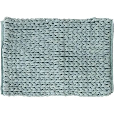 5FIVE Blue 50x75cm Bath Mat - Bathroom Accessory 5FIVE Blue 50x75cm Bath Mat - Bathroom Accessory