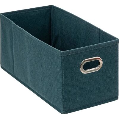 5five Rechteckiger Aufbewahrungskorb - Blau Petrol - Moderner Organizer 5five Rechteckiger Aufbewahrungskorb - Blau Petrol - Moderner Organizer