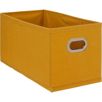 5FIVE Aufbewahrungskorb 15x31cm Gelb Senf Simply Smart - Aufbewahrungskorb 5FIVE Aufbewahrungskorb 15x31cm Gelb Senf Simply Smart - Aufbewahrungskorb