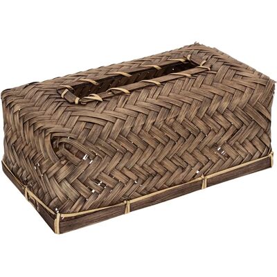 Boîte de rangement en bambou et rotin Jiling d'Atmosphera - Marron - Publicité Boîte de rangement en bambou et rotin Jiling d'Atmosphera - Marron - Publicité