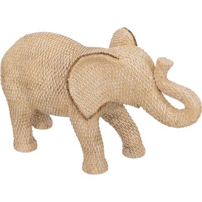 Éléphant en Résine Atmosphera - Grande Figur Éthnique Chic - Publicité Éléphant en Résine Atmosphera - Grande Figur Éthnique Chic - Publicité