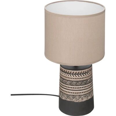 Lampe de Table Atmosphera 195327 Marron - Décoration Intérieure Classique - Publicité Lampe de Table Atmosphera 195327 Marron - Décoration Intérieure Classique - Publicité