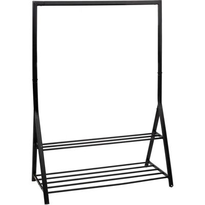 Fivefive Artemis Sorte Metal Tøjstativ - 121x167 cm Fivefive Artemis Sorte Metal Tøjstativ - 121x167 cm