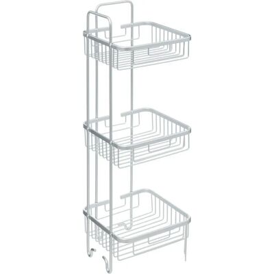 Scaffale doccia in alluminio a 3 livelli - 5five Scaffale doccia in alluminio a 3 livelli - 5five