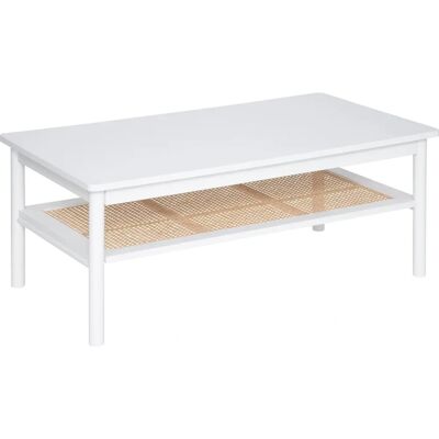 Mesa de centro blanca de Atmosphera - Mesa de café Mesa de centro blanca de Atmosphera - Mesa de café