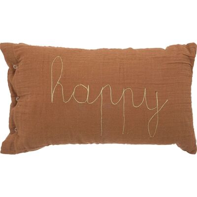 Atmosphera 195896D Coussin décoratif - Marron Atmosphera 195896D Coussin décoratif - Marron