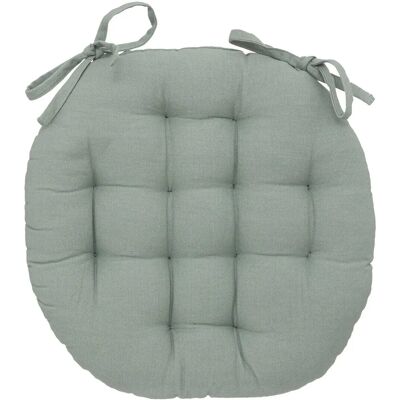 Coussin de siège Atmosphera - 38x38 cm - Coton recyclé - Style rustique - Publicité Coussin de siège Atmosphera - 38x38 cm - Coton recyclé - Style rustique - Publicité