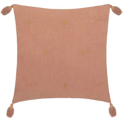 Coussin décoratif bohème rose Atmosphera 196210P - Déco - Publicité Coussin décoratif bohème rose Atmosphera 196210P - Déco - Publicité