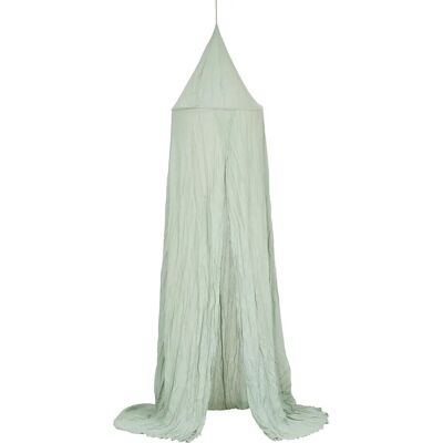 Łóżko dziecięce Atmosphera - Zielone, baldachim 350cm, miękka bawełna Łóżko dziecięce Atmosphera - Zielone, baldachim 350cm, miękka bawełna