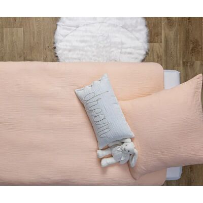Conjunto de ropa de cama infantil Atmosphera 195898C - Algodón, Rosa, 26x36x5cm Conjunto de ropa de cama infantil Atmosphera 195898C - Algodón, Rosa, 26x36x5cm