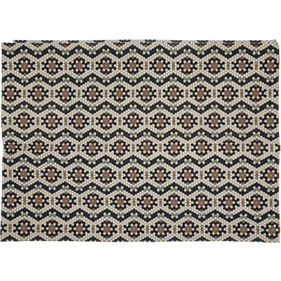 Tapis en coton multicolore Atmosphera 164054F - Tapis - Publicité Tapis en coton multicolore Atmosphera 164054F - Tapis - Publicité