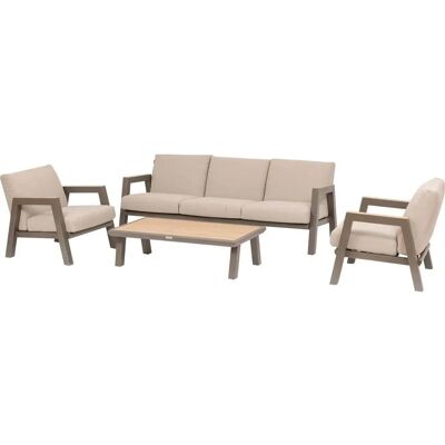 Hespéride Axiome Beige Karamell Gartenset - Modern Outdoor-Möbel Hespéride Axiome Beige Karamell Gartenset - Modern Outdoor-Möbel