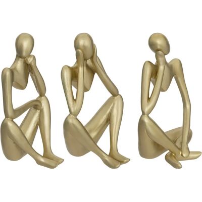 Atmosphera 195137 Statue Décorative - Set de 3 Statuettes Femmes - Publicité Atmosphera 195137 Statue Décorative - Set de 3 Statuettes Femmes - Publicité