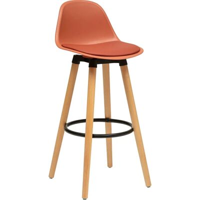 Taburete de bar Atmosphera Maxon de madera de haya - Estilo escandinavo - 92.5 cm Taburete de bar Atmosphera Maxon de madera de haya - Estilo escandinavo - 92.5 cm