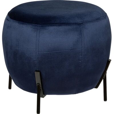 Pouf en velours Atmosphera Citrouille - Design Moderne - Publicité Pouf en velours Atmosphera Citrouille - Design Moderne - Publicité