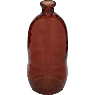 Atmosphera Uly recyceltes Glasvase - 73cm Ambra Stilvolle Dekoration Atmosphera Uly recyceltes Glasvase - 73cm Ambra Stilvolle Dekoration