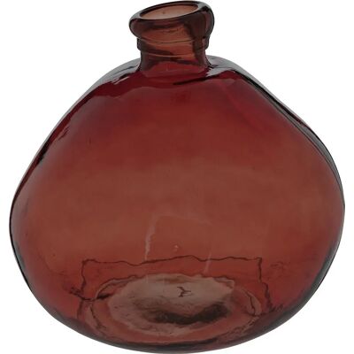 Vase ronde en verre recyclé Uly - Atmosphera - 33cm - Publicité Vase ronde en verre recyclé Uly - Atmosphera - 33cm - Publicité