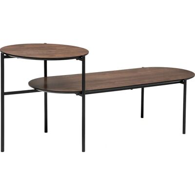 Table Basse Kemi Atmosphera Marron - Design Contemporain - Publicité Table Basse Kemi Atmosphera Marron - Design Contemporain - Publicité