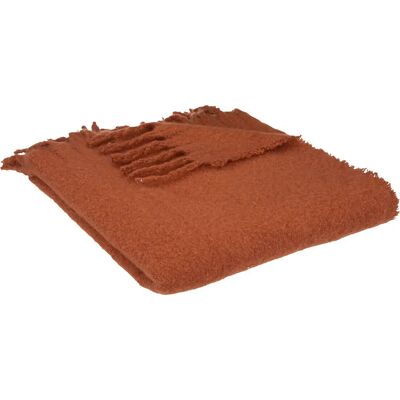 Atmosphera 196290N Texturierte Mohair-Optik Plaid - Decke Atmosphera 196290N Texturierte Mohair-Optik Plaid - Decke