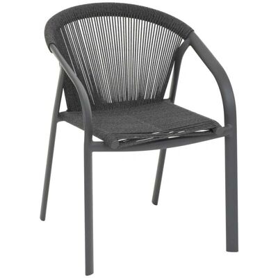 Silla de jardín apilable Riu de Hespéride - Muebles de exterior de aluminio Silla de jardín apilable Riu de Hespéride - Muebles de exterior de aluminio
