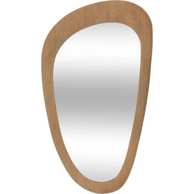 Lustro Organiczne Sophie Atmosphera - 70x40cm - Brązowe Lustro Organiczne Sophie Atmosphera - 70x40cm - Brązowe
