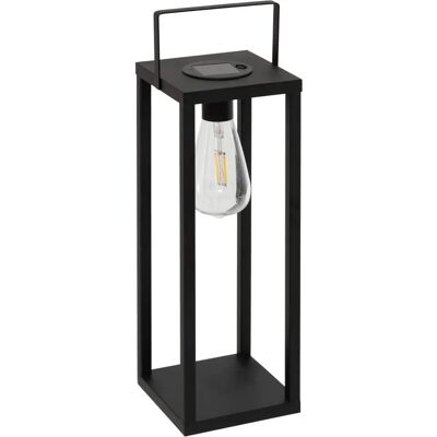 Lanterne solaire Faby Atmosphera - 36cm - Noir - Type de produit - Publicité Lanterne solaire Faby Atmosphera - 36cm - Noir - Type de produit - Publicité
