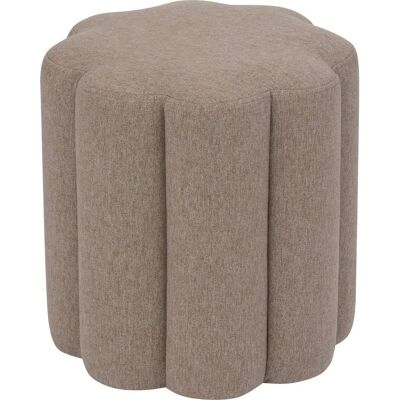 Atmosphera The floral Beige - Pouf - Forme de fleur poétique, Léger, Usage intérieur polyvalent - Publicité Atmosphera The floral Beige - Pouf - Forme de fleur poétique, Léger, Usage intérieur polyvalent - Publicité