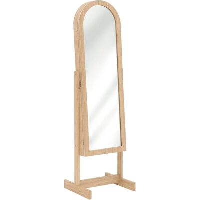 Armoire à Bijoux ATMOSPHERA - Miroir ajustable, 102 anneaux, 18 colliers, 30 boucles d'oreilles, 4 compartiments - Publicité Armoire à Bijoux ATMOSPHERA - Miroir ajustable, 102 anneaux, 18 colliers, 30 boucles d'oreilles, 4 compartiments - Publicité
