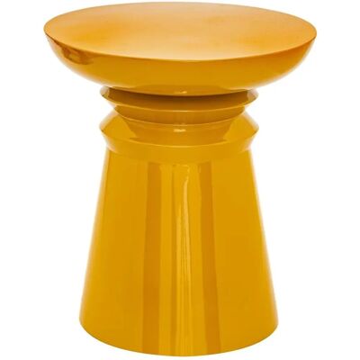 Atmosphera Jaya Beistelltisch - 38x43cm - Gelb Senf Atmosphera Jaya Beistelltisch - 38x43cm - Gelb Senf